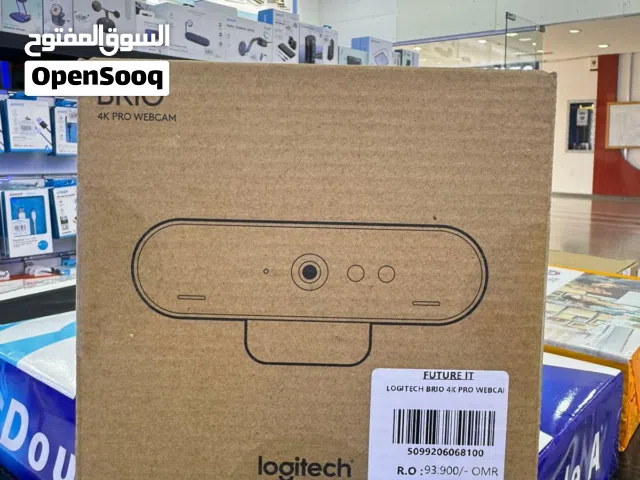 LOGITECH BRIO 4K WEB CAM  كاميرا ويب لوجيتك بريو 4K برو