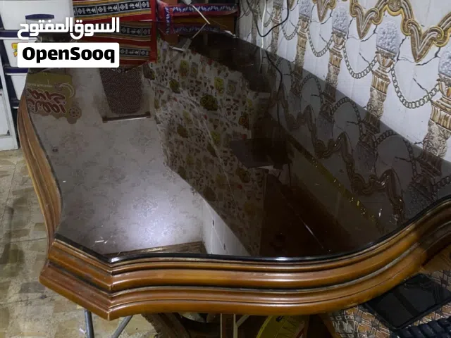 ميز طعام انتيكا خشب مع 6 كراسي ملكي فخم السعر 400 الف