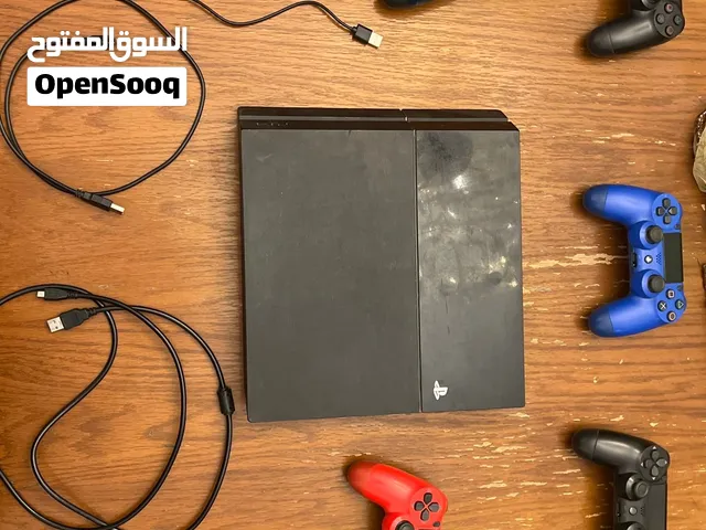 PS4 flat 5 joysticks 1 stand charger