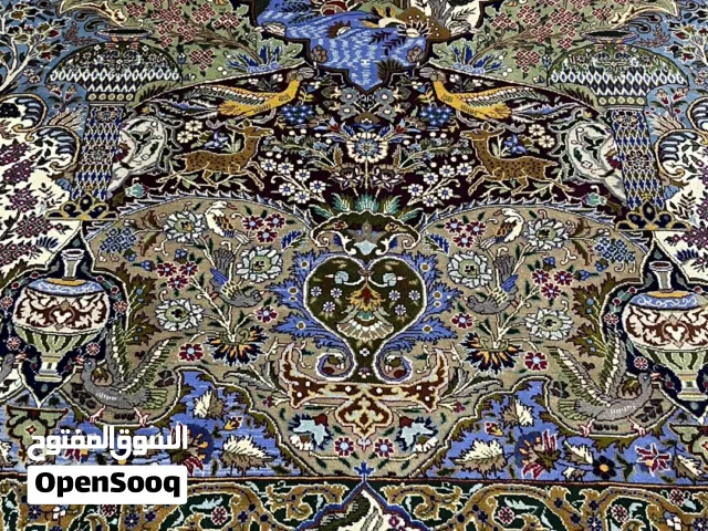 سجادة ايراني كاشمر (جنة الفردوس شجرة الحياة الايرانيه)