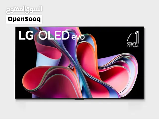 تلفزيون ال جي سمارت 4k نوع أوليد الفئة الأعلى فئة ال G التلفزيون شبه جديد وإستخدام خفيف جدا