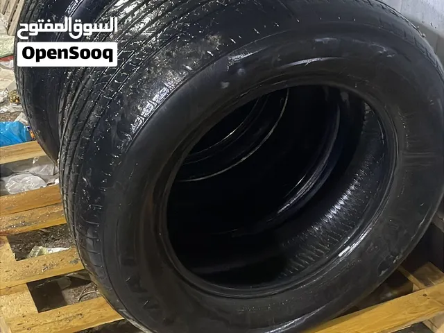 للبيع عدد 4أطارات سياره حجم 18