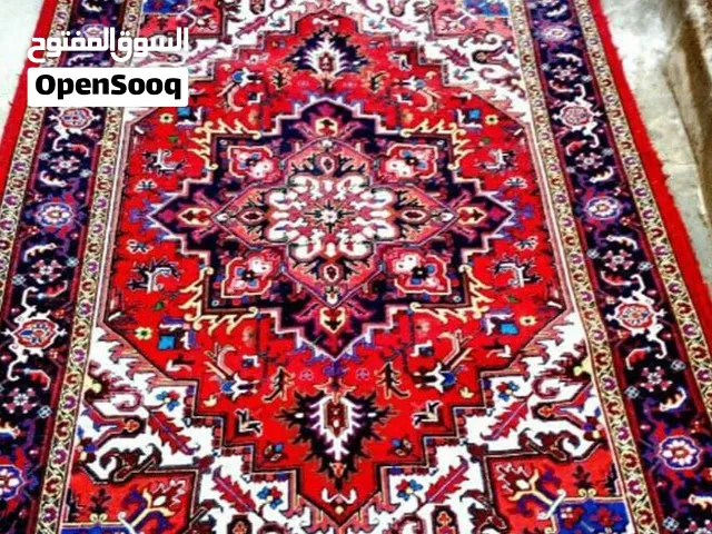 Handmade Persian Silk Heriz Carpet