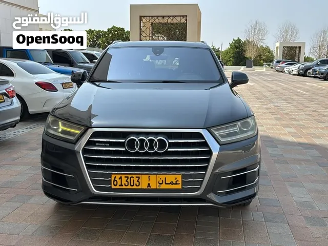 أودي Q7 2016 رمادي فحص كامل ومرخصة بسعر مناسب
