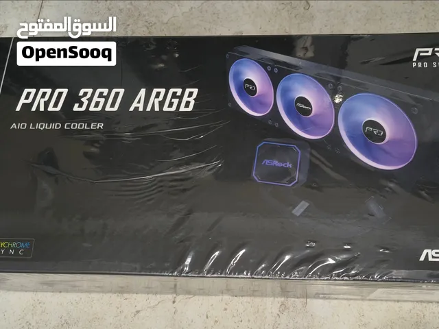 مبرد مائي ASRock PRO 360 ARGB - جديد مغلف