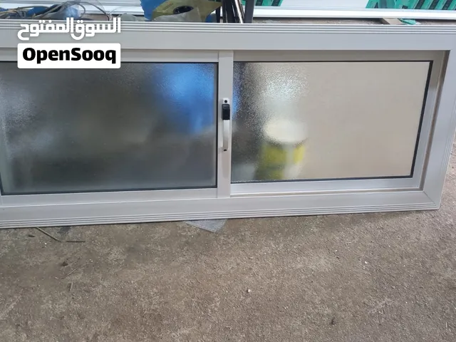 المنیوم ابواب شبابيك تفصیل ڈبل گلاس عادی
