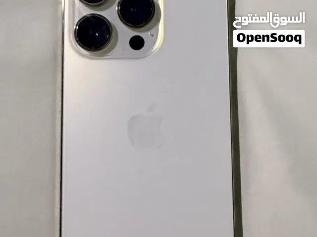 ايفون 14 برو أبيض بسعة 256 جيجابايت حالة ممتازة