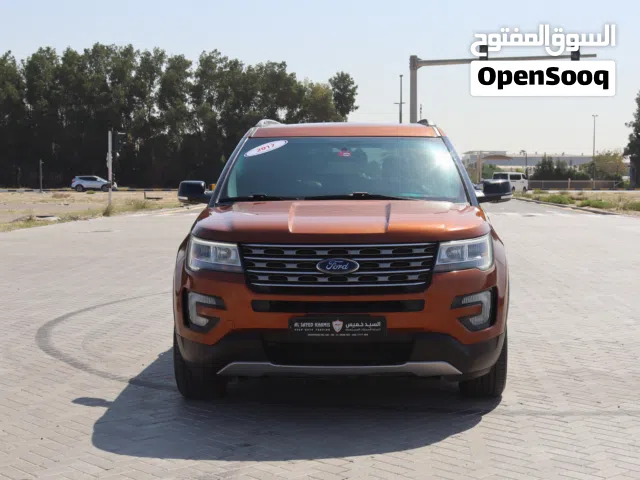 Ford Explorer - 2017 - GCC - Full Option - 6 V- XLT - 4WD - 3.5L -7 Seats - In excellent condition