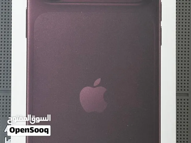 ايفون 18 برو ماكس 256 اللون البرغندي جديد