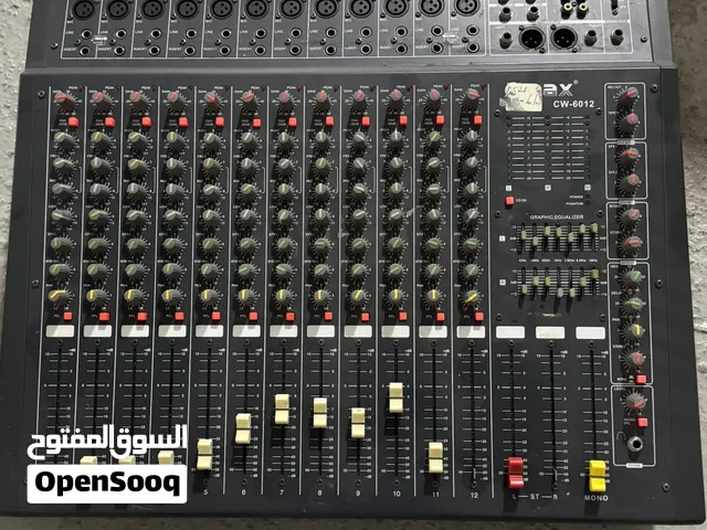 البيع ميكسر صوت AX + إضاءة Behringer DMX – للمسارح والفعاليات