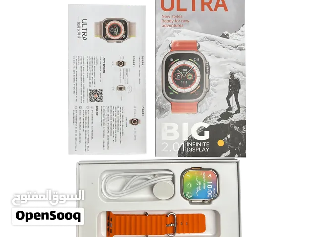ساعة Ultra BIG شاشة لمس بحجم 49 لون برتقالي