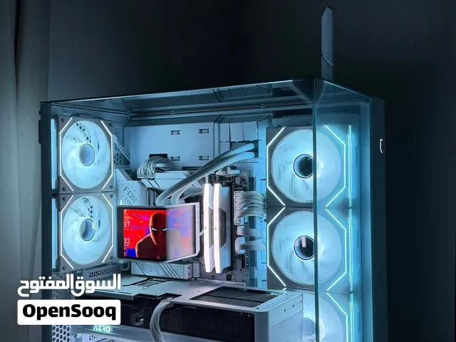 Aesthetic White High-End Gaming PC  RTX 5070 Ti  Ryzen 7 9800X3D  White Build