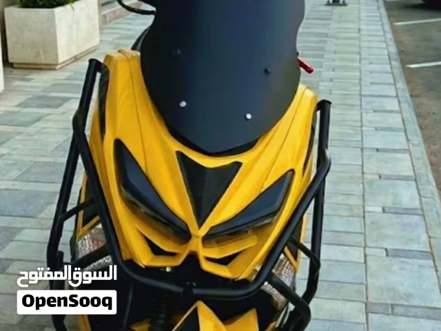 دباب nmax كهربائي بالكامل - دباب بالون الاصفر مطعم بالكاربون متعدل عليه شكلا و الدباب v85