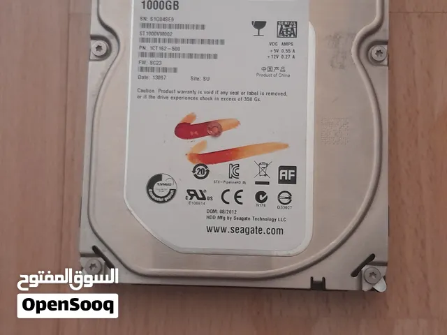هارديسك Hdd 1t نوع seagate هلث عالي