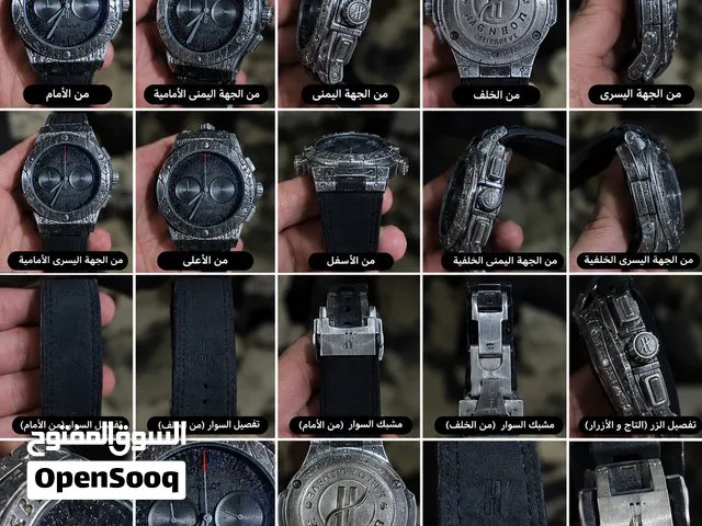 ساعه سوداء فخمه عقارب