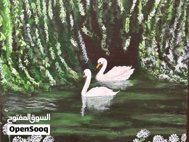 Original art work for sale 40x40 size canvas Handmade Acrylic paint Sealed with fixative paint