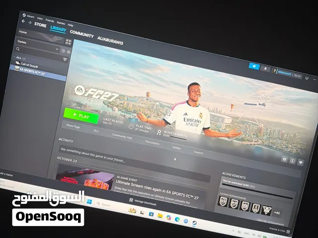 حساب ستيم للبيع ويمكن التفاوض في السعر