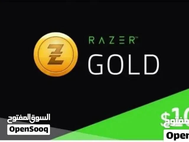 بطاقة ريزر كولد 50$ للبيع وجهًا لوجه