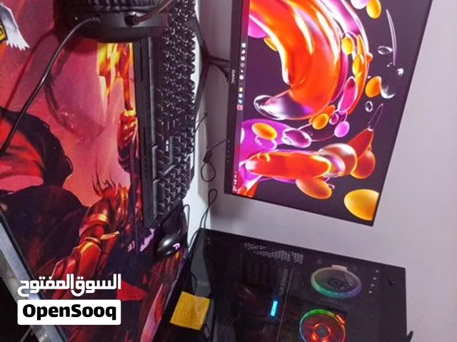 تجميعة بي سي كاملة من الفئة المتوسطة مستعمل وبحالة نظيفة