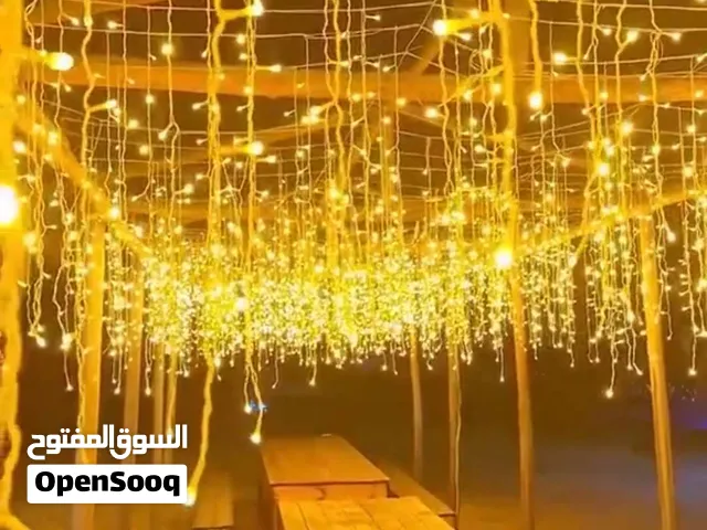 نشرة إضاءة LED على شكل شلال تضيف لمسة فخامة وأناقة لأي مكان  حوّل بيتك إلى لوحة مضيئة ساحرة