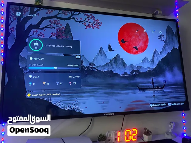 شاشه شينون حجم 50 دقه حلوه جدا تدعم الفور كي ستين فريم مستعمله سمارت والسعر بي مجال لتفاوض
