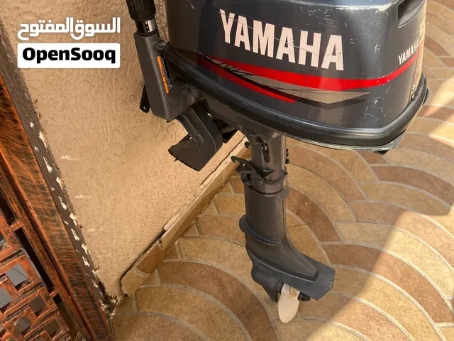 ياماها 5 حصان بحاله ممتازه شرط الفحص