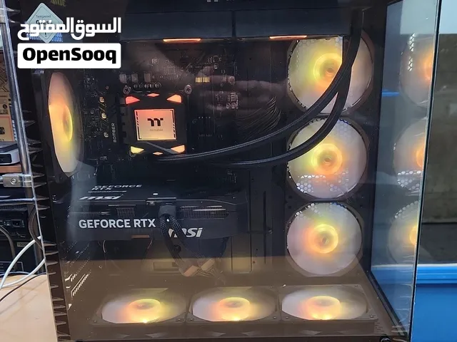 للبيع بي سي جيمنق Core i7 14Gen/1TB SSD/32ramDDR5 /5070 Rtx 12GB كالجديدة