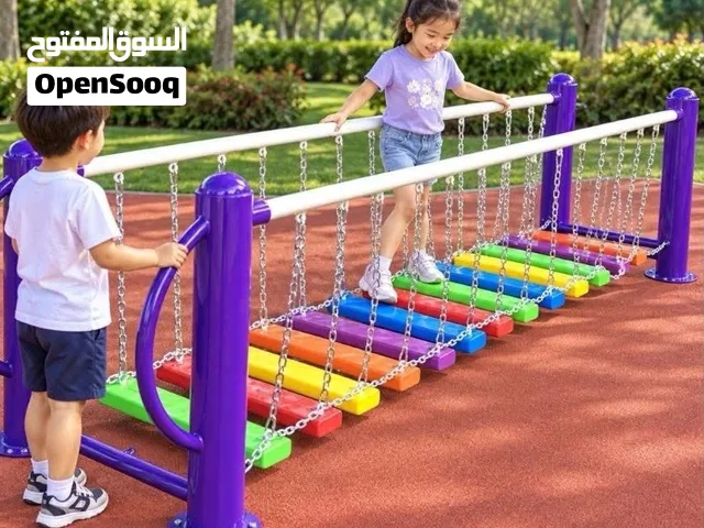 العاب خارجية روضة حضانة مدرسة حديقة