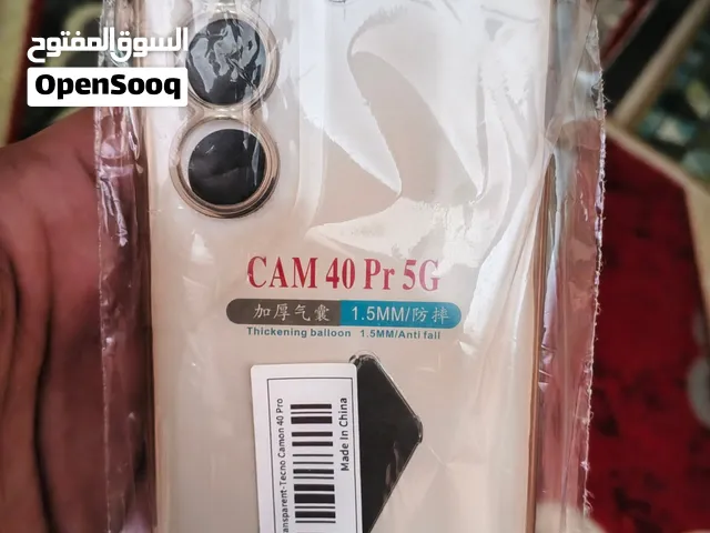 جراب شفاف مستعمل Tecno Camon 40 pro 5G