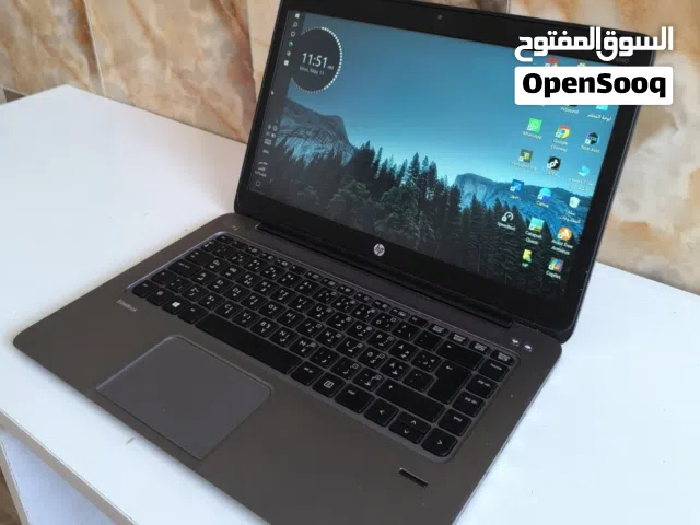 لابتوب HP ELITEBOOK FOLIO G2 نظيف كور i7 بت 64 رام 8 GB والتخزين 256 GB