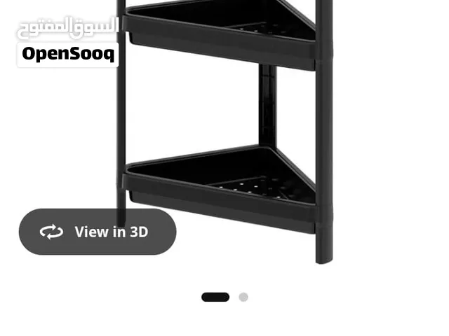 Shelves Black 3 tier
