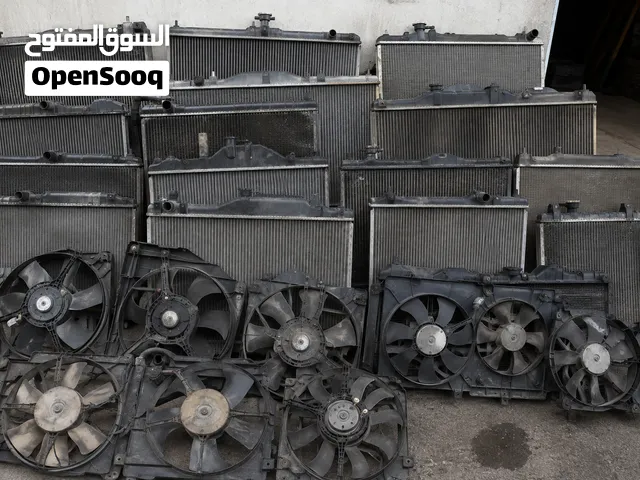 للبيع راديترات ومراوح تبريد