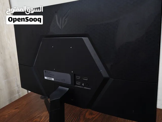 شاشة  جيمينج LG UltraGear 24GQ50F-B مستعملة لفترة بسيطة وقصيرة 165hz