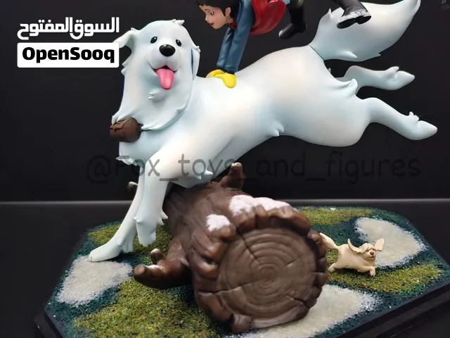 Belle Et Sebastian resin art piece Italian very مجسم بيل وسيباستيان صنع إيطالي نادر جدا rare