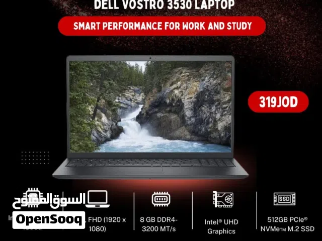 لابتوب ديل اي 3 Laptop Dell i3 8GB 512GB بافضل الاسعار