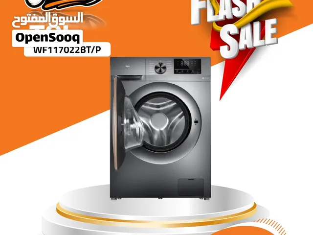 غسالة مع نشافة تي سي ال 10 كيلو غسيل / 6 كيلو تنشيف غسالات انفيرتر TCL