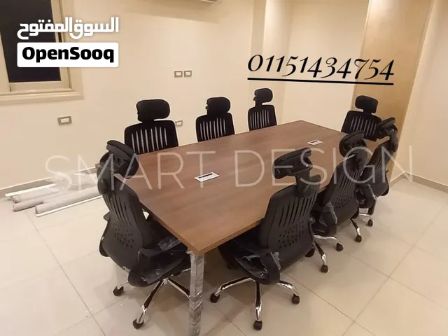 ترابيزه أو طاوله اجتماعات/meeting table خشب mdfاسبانى متاح تنفيذ جميع المقاسات