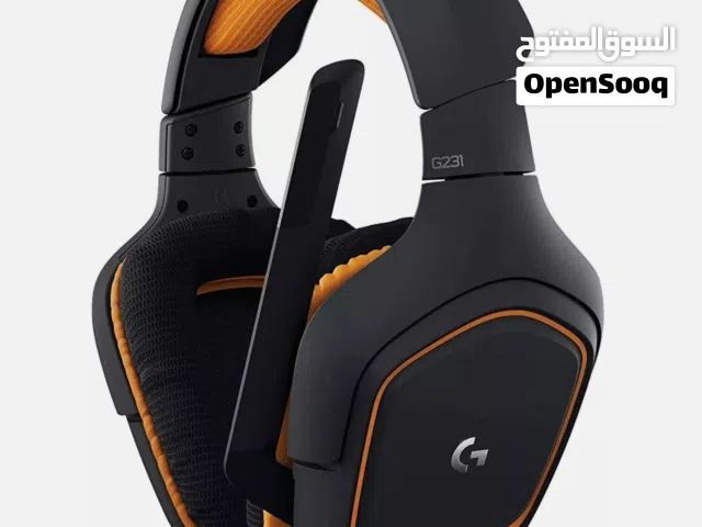 Logitech G231 Prodigy Wired Stereo Gaming Headset (Orange/Black)