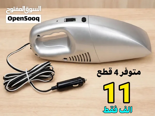 مكنسة سيارة محمولة 12V قوة شفط عالية سلك 9 اقدام فلتر غسل وملحق زوايا تنظف السيارة تنظيف فوري قوي