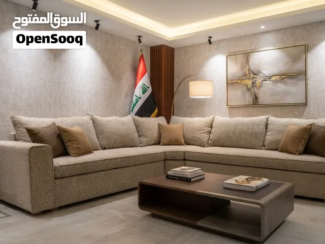 كورنر موديل امريكي مقعد وظهر فول طبي . سعر المتر 200الف.