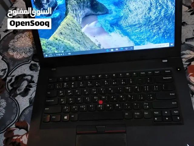 لاب توب لينوفو ثنج باد المعالج كور اي cori5 الرام 16 جيجا التخزين اس اس ديssd 500 جيجا