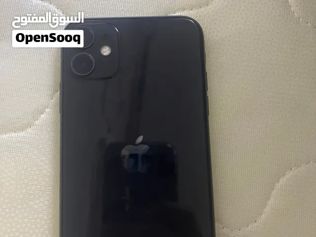 ايفون 11 مستعمل 128 جيجابايت أسود من أبل عمره سنة إلى سنتين