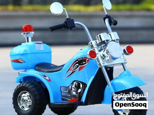 دراجة ركوب شحن لواح بوليس اضاءه اصوات الوان عديده