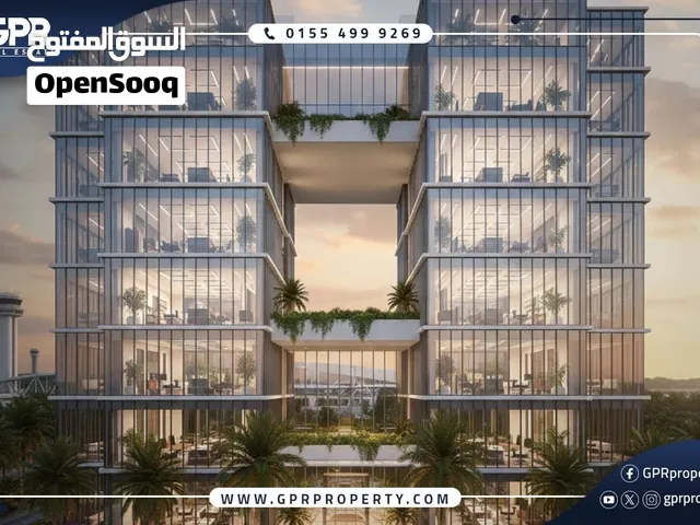 مبني اداري وطبي 4775 متر تابع للصندوق السيادي المصري