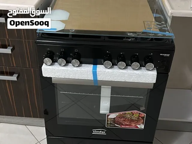 غاز simfer 4عيون مع فرن فل سيفتي