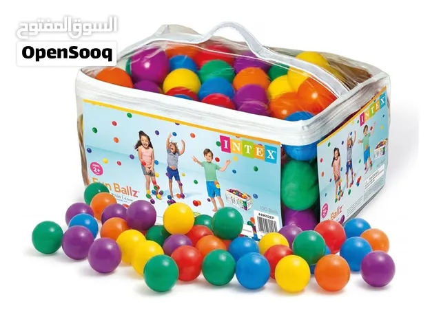 Original Intex Small Fun Ballz – 300 balls total (3 × 100).