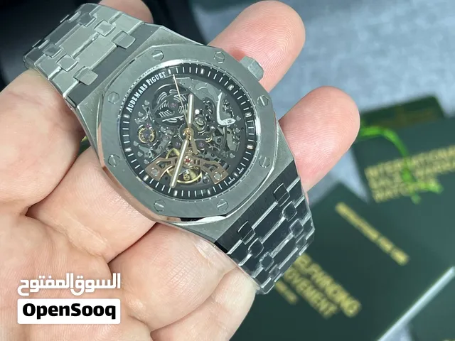 ساعة أوديمار بيجيه رويال أوك – حركة مكشوفة (Skeleton) – تحفة فنية سويسرية