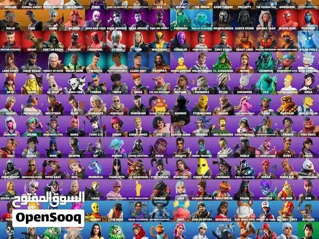 بيع حسابات فورت نادره وفول عرق شوف الوصف