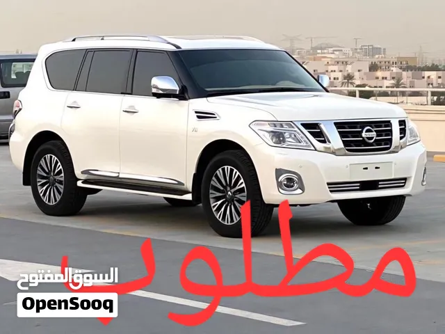 مطلوب نيسان باترول بلاتينيوم موديل 2018 الى 2022 محرك V8