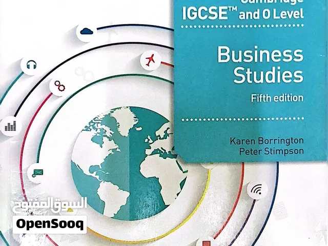 Cambridge IGCSE Business Studies Textbook + Workbook - 100 DHS ONLY